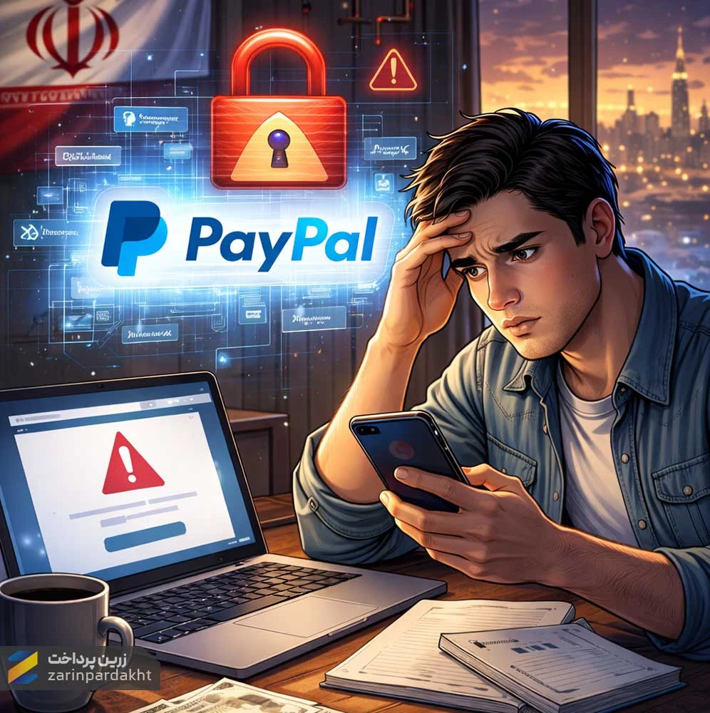 دلایل لیمیت پی پال paypal