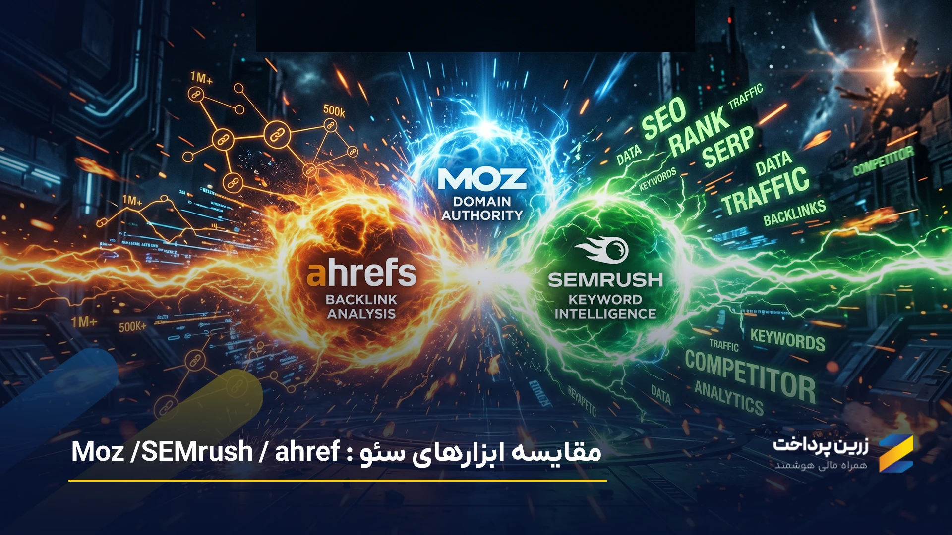 مقایسه Ahrefs ، Semrush و MOZ | بهترین ابزار سئو کدام است؟