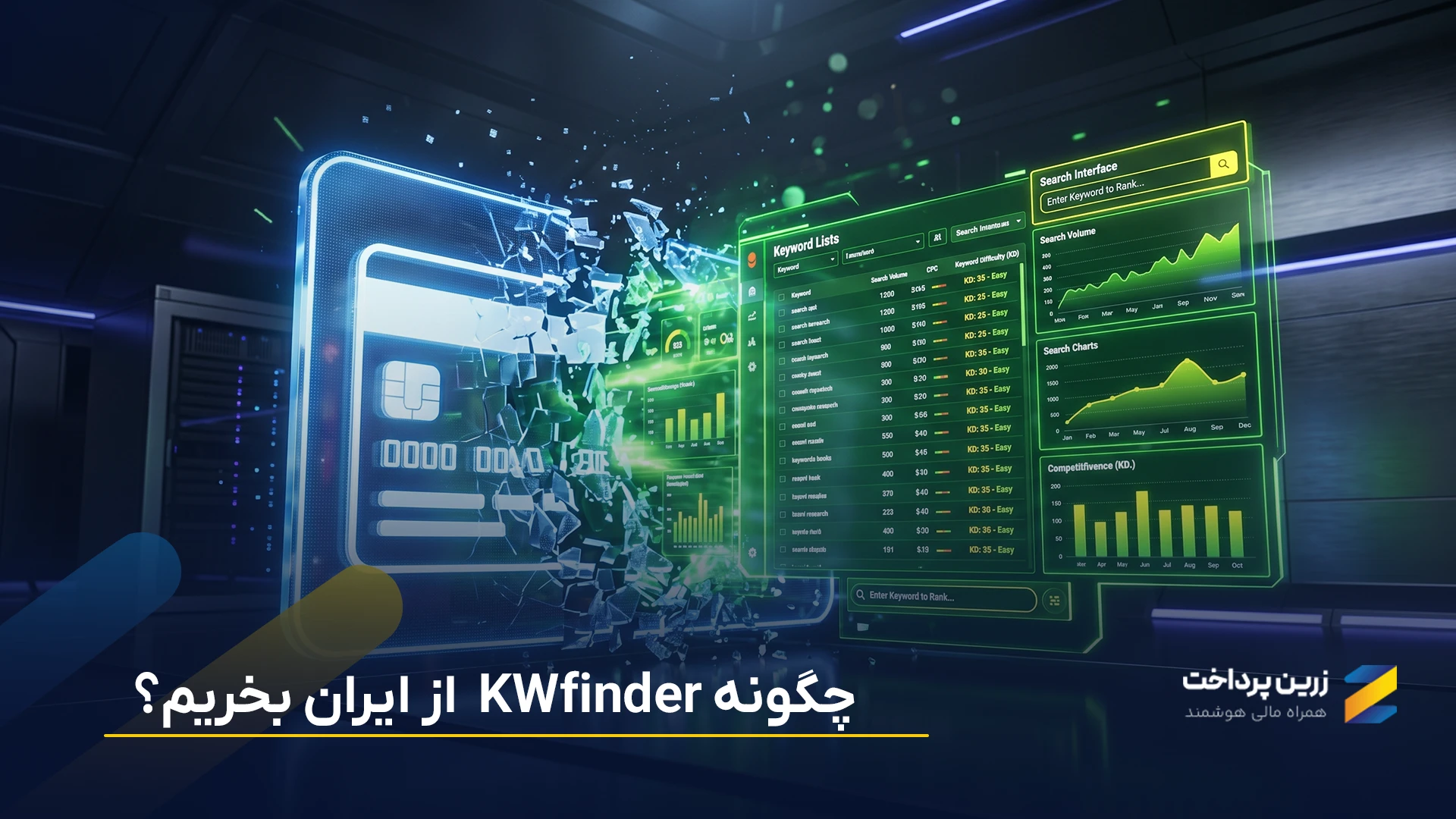 آموزش خرید KWFinder از ایران | راهنمای کامل بدون نیاز به کارت بین‌المللی