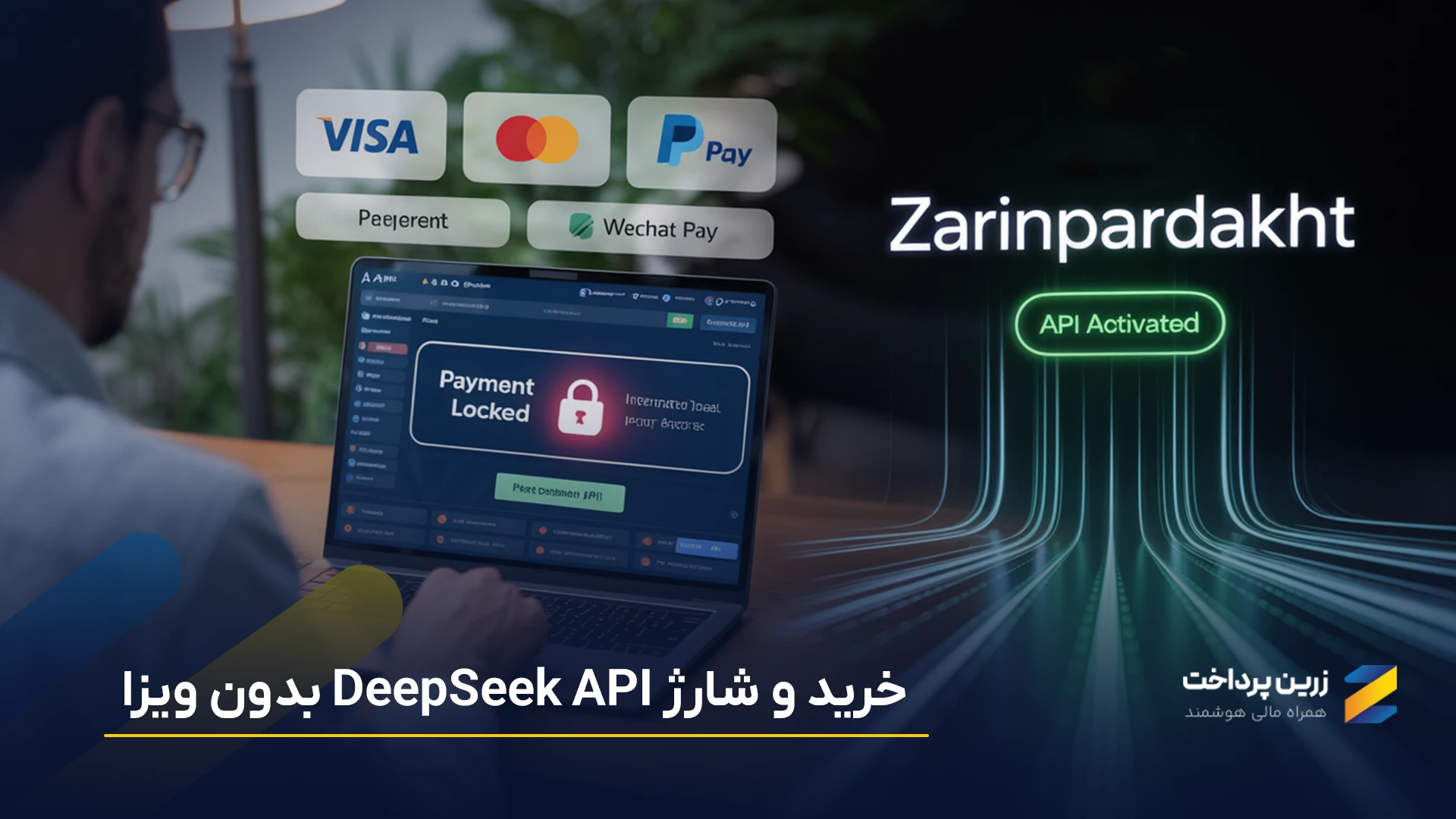 نحوه شارژ دیپ سیک ای پی آی DeepSeek API بدون کارت بینالمللی