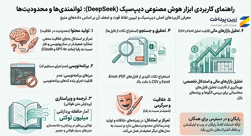 دیپ سیک چه کاربردی دارد