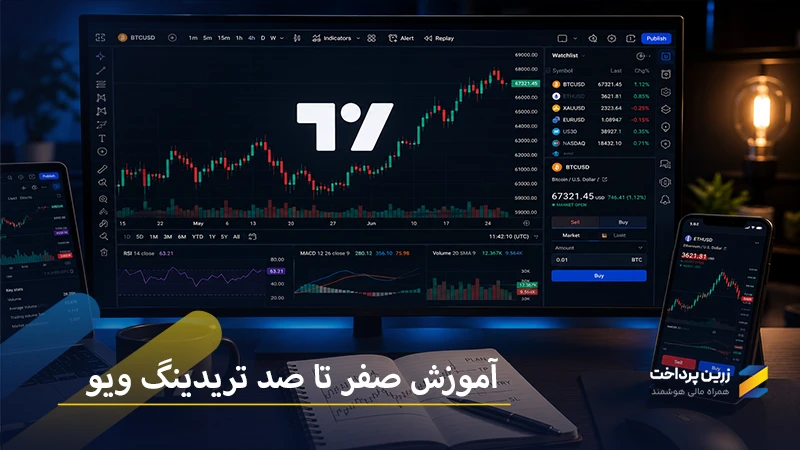 آموزش ترید با تریدینگ ویو از صفر تا صد | چگونه در تریدینگ ویو ترید کنیم؟