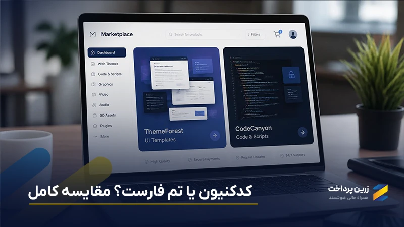 مقایسه کدکنیون Codecanyon ، تم فارست Themeforest و انوتو Envato؛ کدامیک بهتر است؟