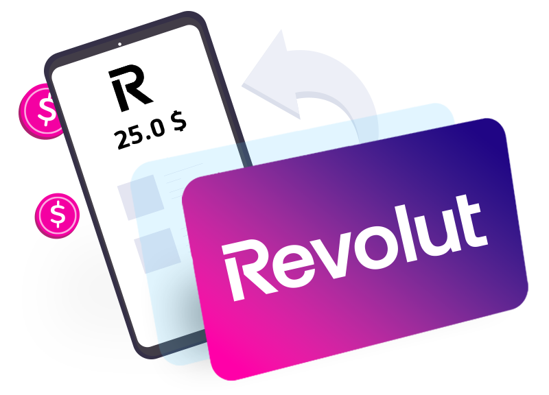 شارژ حساب رولوت REVOLUT