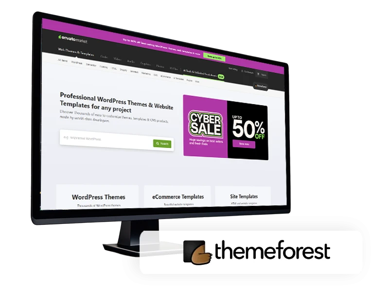 خرید از تم فارست ( themeforest )