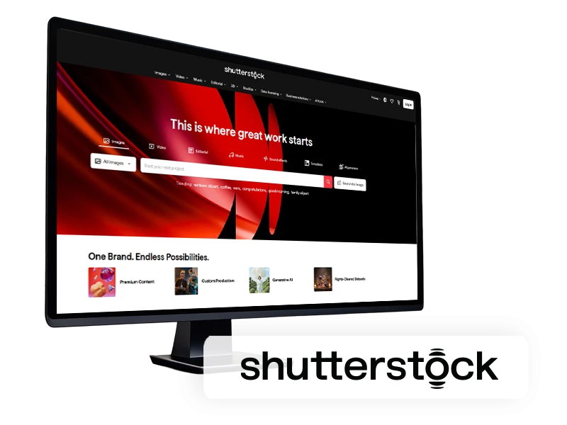 خرید از shutter stock