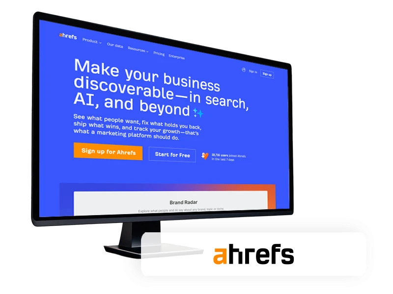 خرید اکانت Ahrefs ، ابزار حرفه ای ها