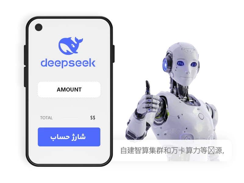 شارژ و خرید اکانت دیپ سیک  DeepSeek API