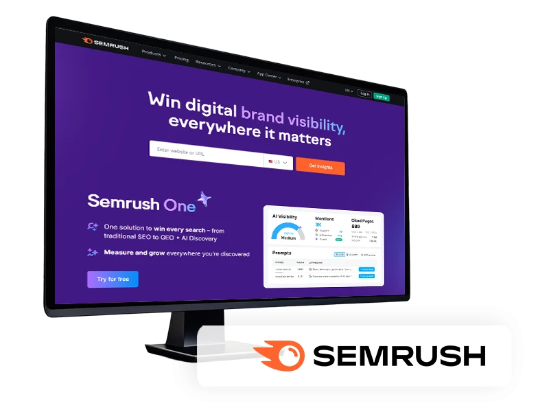 خرید اکانت SEMrush قانونی با ایمیل شما (80% تخفیف)
