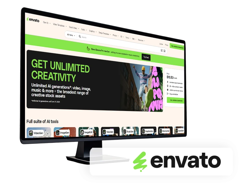 خرید اکانت Envato با پرداخت ریالی