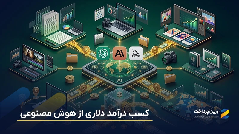 روشهای کسب درآمد دلاری از هوش مصنوعی در ایران
