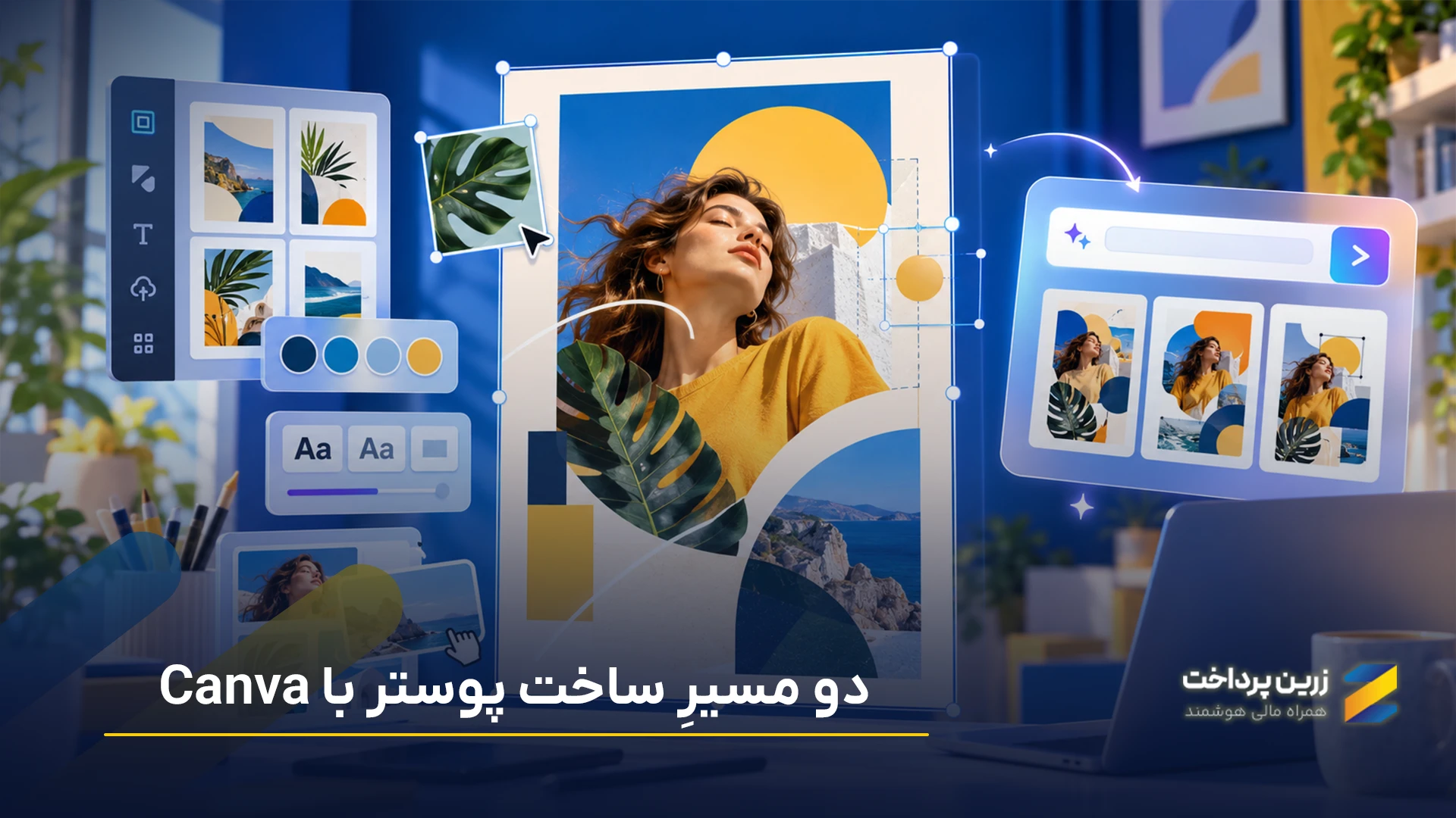 طراحی پوستر با کنوا (Canva) | کانوا طراحی پوستر